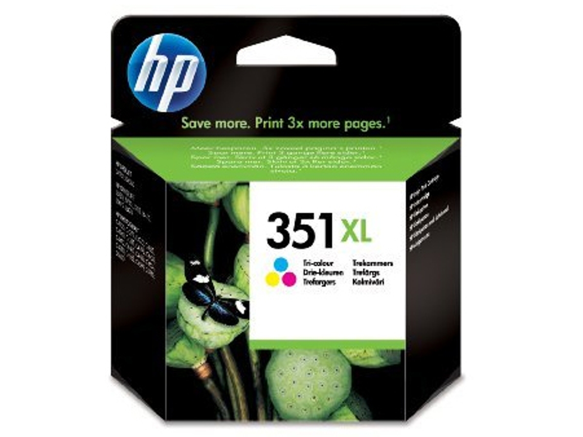 Tinteiro HP 351XL Tricolor (CB338EE)