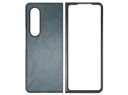 Capa de Couro para Samsung Galaxy Z Fold 3 EOOCOO (Resistente a Arranhões e Poeira)