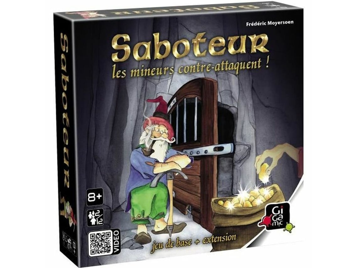 Jogo de Mesa GIGAMIC Sabouteur 2: Les Mineurs Contre-Attaquent !