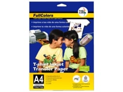 Papel Transferência FULL COLORS Trans. p/ Tecido A4