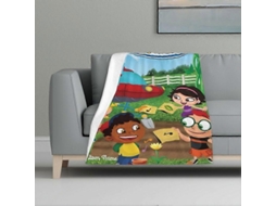 Cobertor Little Einsteins De Flanela Macia E Quente, Xadrez, Com Nome Personalizado, Para Decoração De Cama, Sofá, Presente De Nat-aquaforge