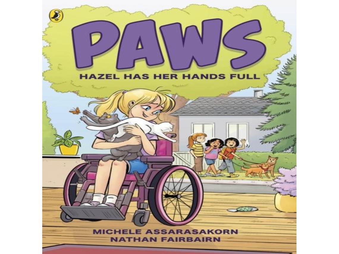 Livro PAWS Hazel Has Her Hands Full de Nathan Fairbairn (Inglês)