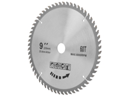 Laxiscreed Serra Circular De 9" Com Dentes De Carboneto Para Madeira