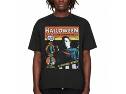 Rockinstone Halloween Movie Comic Black Adult T-shirt Size:xl
