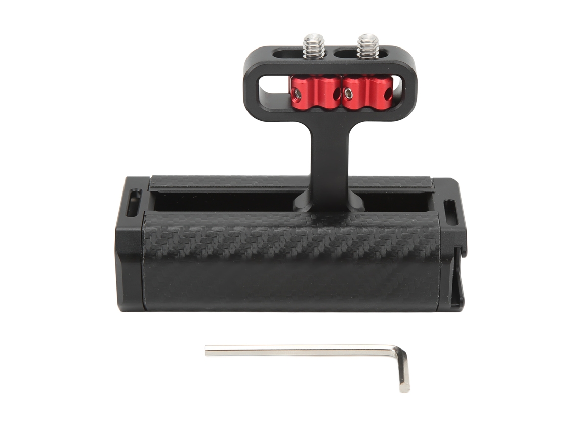Mango Lateral Para Cámara De Aluminio Con Tornillos De 1/4 De Pulgada Para Cámara Micro Monofoto