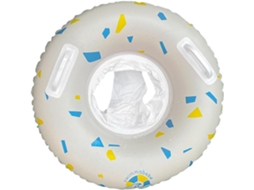 Boia Inflável Infantil Resistente Com Assento De Segurança E Alça, Ideal Para Natação, Festas Na Praia E Esportes Aquáticos De Verão.
