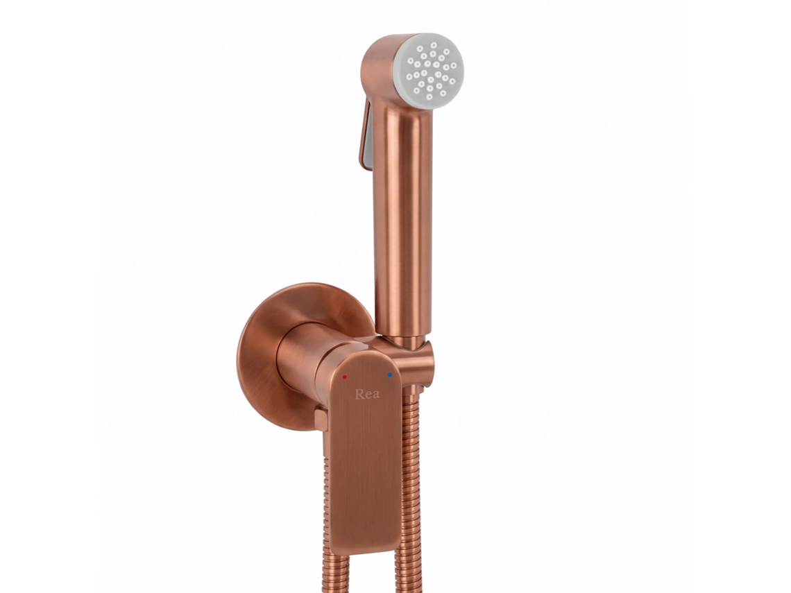 Torneira Para Bidê Rea Storm Brush Copper