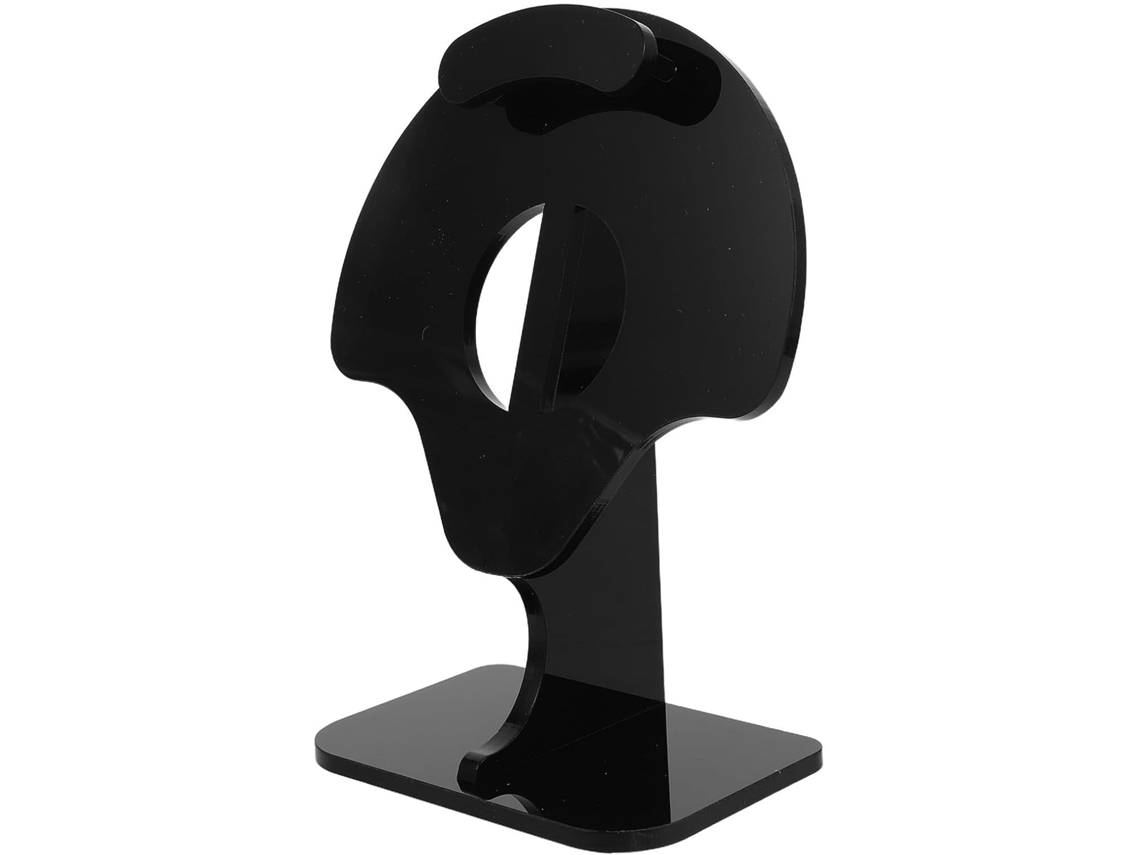 Suporte Para Casque De Bureau Acrylique Stable Et Repose - Ergonômico Incurvé Para Couteurs Et Casques Gaming