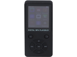 Leitor de MP3/MP4 de 64 GB, Tela, Bluetooth 5.0, 64 GB de armazenamento, Alto-falante FM, Vídeo de 1,8", Leitor de e-books