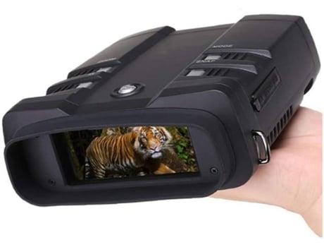 Óculos De Visão Noturna Digital Infravermelho De Tela Grande Ir Dispositivo De Visão Noturna Binóculos Com 64g Preto Ushion