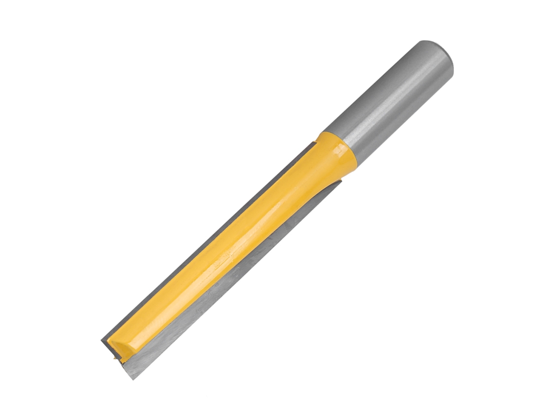 Ferramenta De Carpintaria Router Bit De Aço Com Shank Longo 1/2x1/2x76 Para Corte Limpo