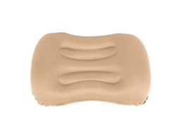 Travesseiro inflável TPU, ergonômico, portátil, para camping, viagem, khaki S/MARCA