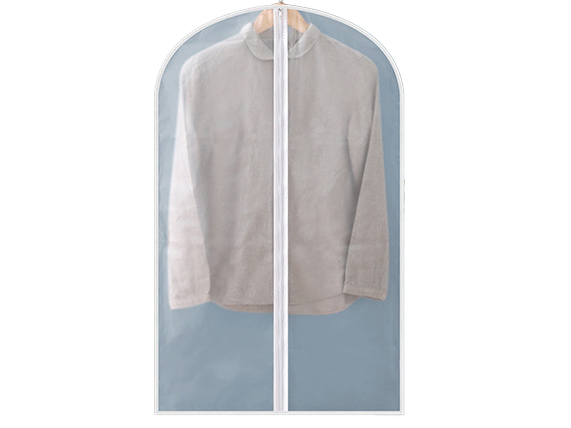 Capa Anti poeira para Roupas Suspensas Peva Tecido Não Tecido 60x120cm S/MARCA