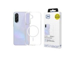 Capa Protetora 3mk Armor Magcase Para Samsung Galaxy A37 Com Revestimento Fosco.