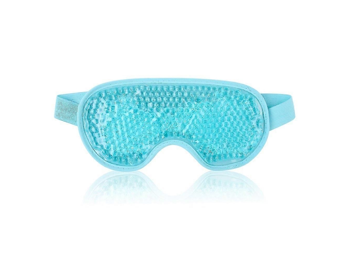 Máscara De Gelo Reutilizável Para Os Olhos, Ideal Para Olhos Inchados. Máscara De Gel Congelada Com Base Macia E Aveludada Para Aliviar Olheiras,