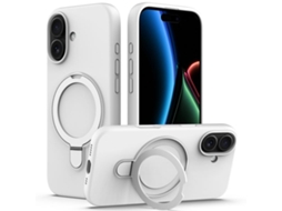 Capa Para Iphone 17 - Silicone Líquido Com Suporte Magnético Magsafe
