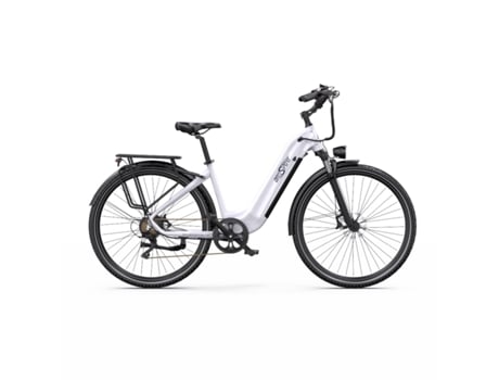 Bicicleta Elétrica Onesport Ot05 Pro Motor 250w Bateria 36v22.5ah Pneus De 28 Polegadas Travões Disco Branco