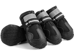 Botas Cães Com Faixas Refletoras E Solado Antiderrapante