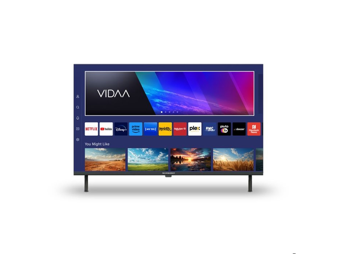 32a2 Televisor Led 32 Smart Vidaa Hdmix3 Netflix Youtube 1366 X 768 Pix Hd Usbx2 Schneider (81cm)