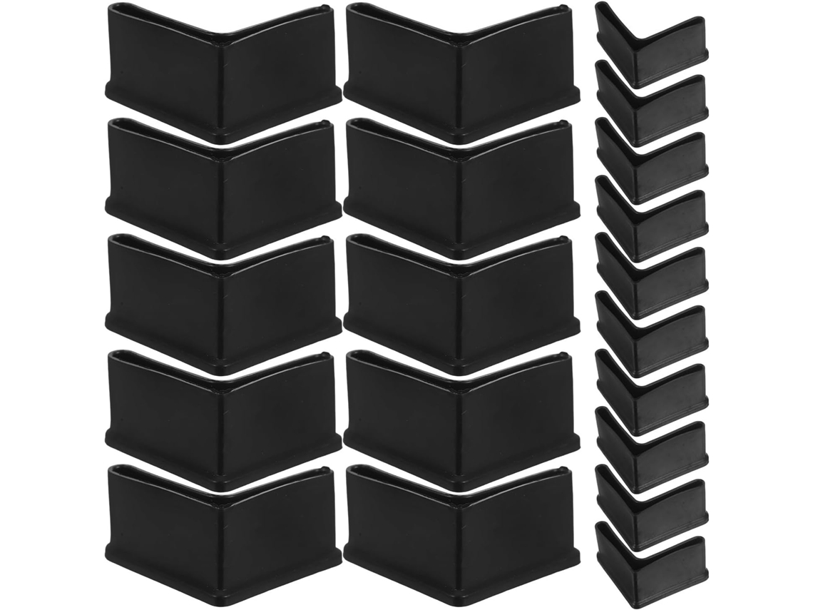 20 Peças Triangulares De 50x50 Mm Com Pontas De Borracha, Tamanho G, Almofadas