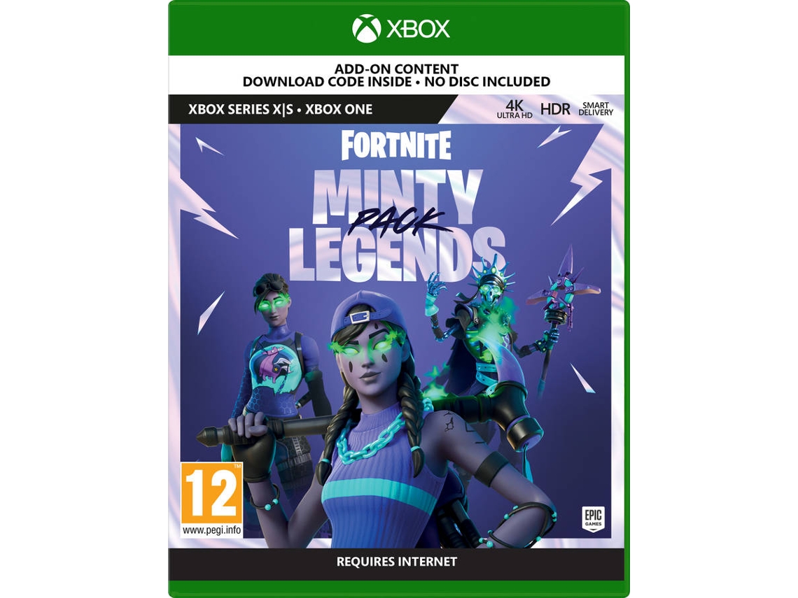 Jogo Xbox Series X Fortnite: Minty Legends Pack (Código de Descarga)