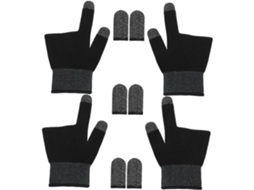 Lurelia Dedeiras Gaming Para Ecrã Tátil 2 Pares, Elástico, Para Gaming Móvel E Ecrãs Táteis