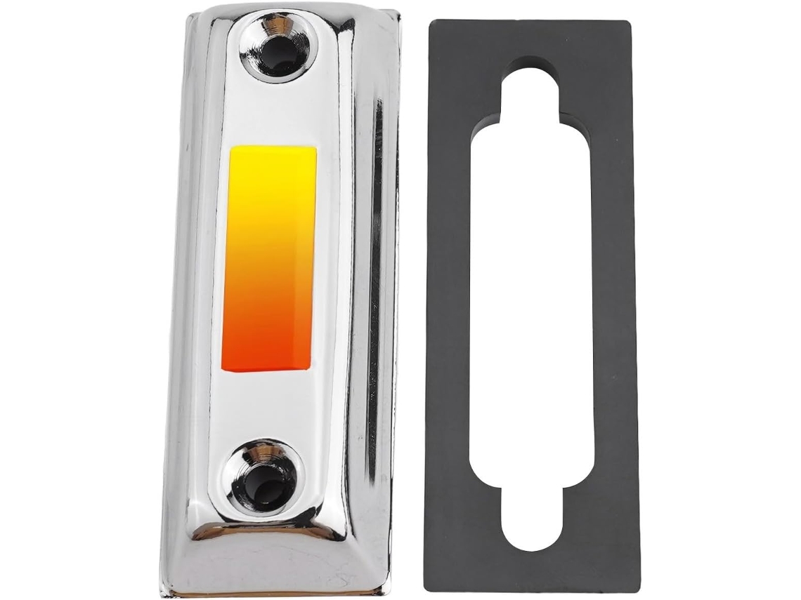 Botão De Campainha Com Fio Elegante E Prático Que Destaca A Funcionalidade Através Da Iluminação Integrada