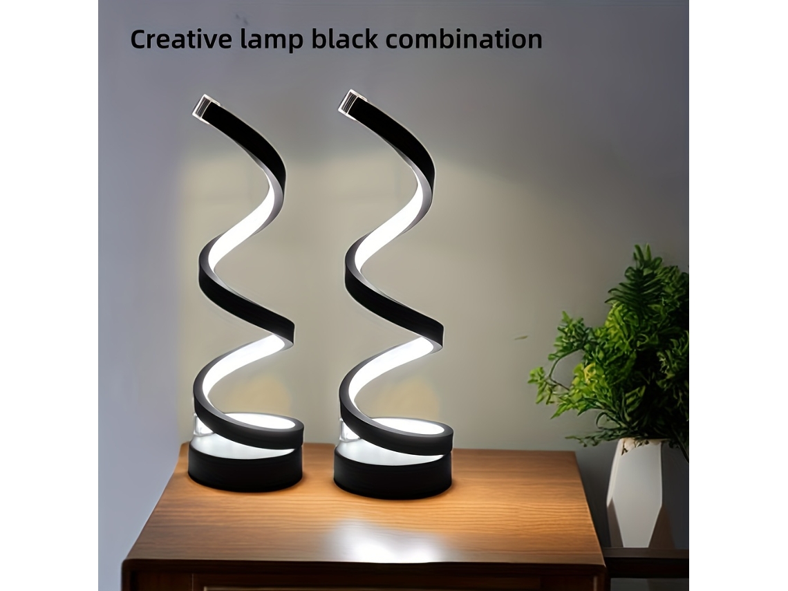 Luminária De Mesa Led, Intensidade Regulável, Usb-c, Para Cabeceira, Escritório, Sala Ou Ambiente Decorativo