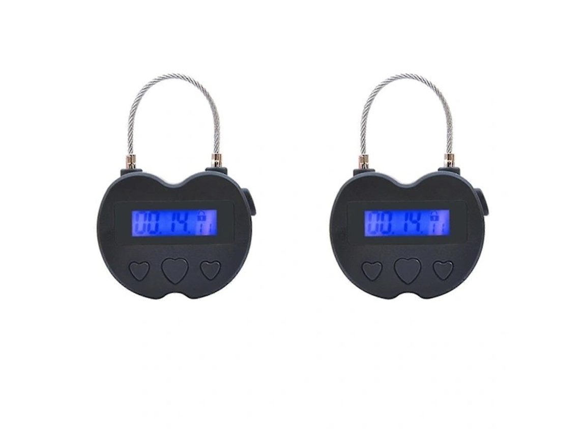 Conjunto de 4 Cadeados 3 Dígitos BRILVIBERA