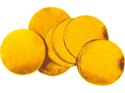 Confetti TCM 55x55mm, Dourado, 1kg