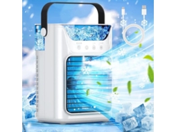 Refrigerador pessoal AQUAFORGE recarregável para mesa, 3 velocidades, função temporizador