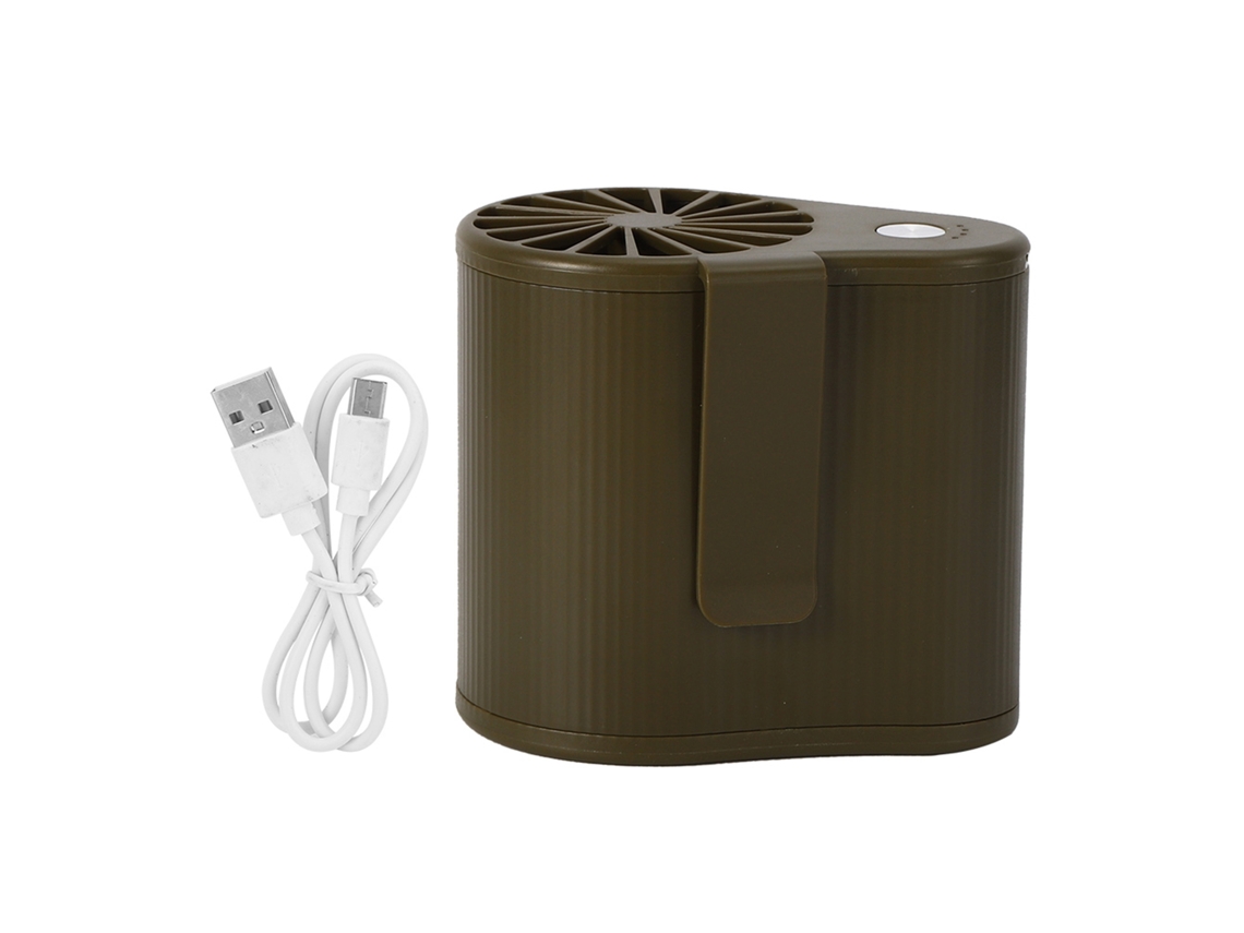 Ventilador Portátil Sem Mãos Usb Recarregável Verão Luvas
