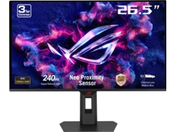 Monitor Gaming ASUS XG27AQDMES Rog Strix Oled (26.5'' - Quad HD - 0.3 ms - 240 Hz - Preto)