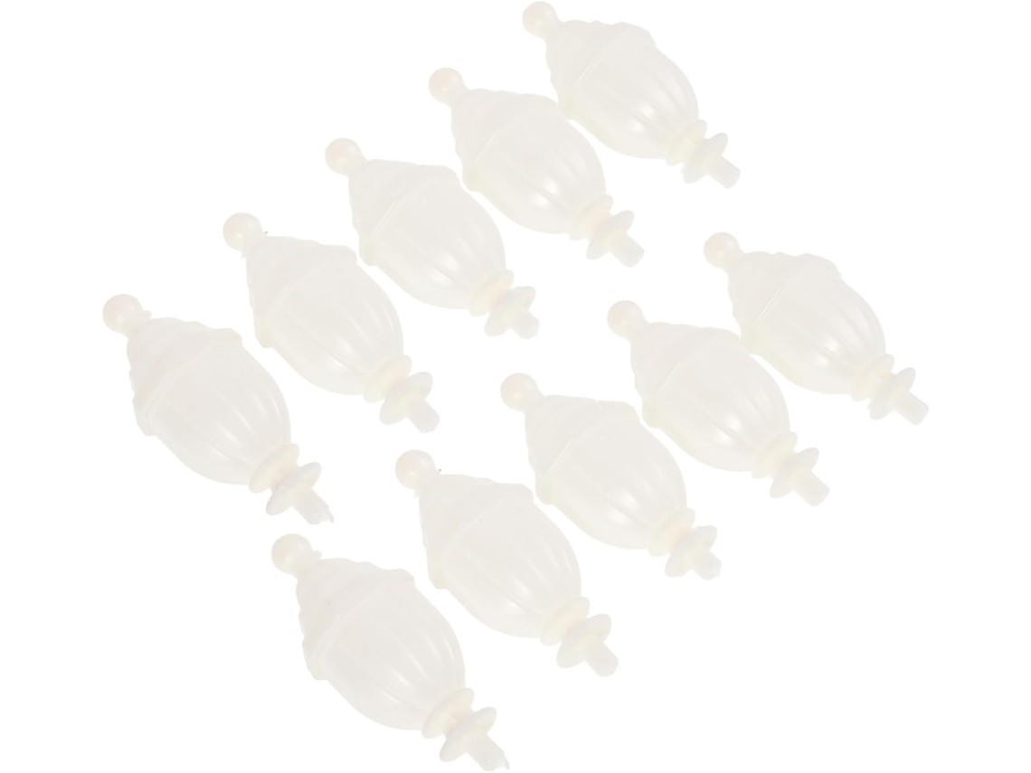 Conjunto De 8 Peças Acessórios Para Mosquiteiro, Decoração Plástica Para Quarto, Incluindo Ponteira Para A Haste Do