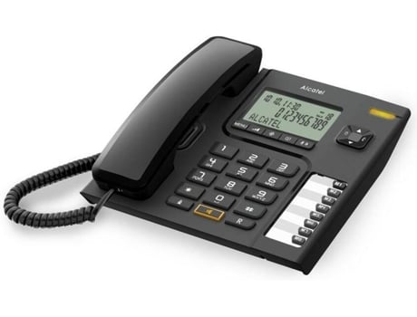 Telefone Fixo ALCATEL T76 Preto (Outlet Grade A)