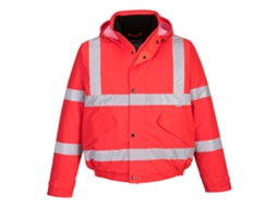 Jaqueta De Inverno Hi-vis - Alta Visibilidade E Conforto Vermelho / S