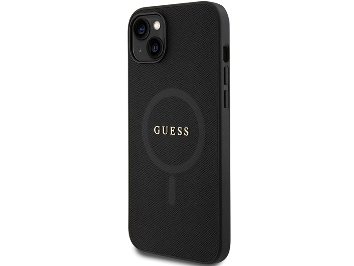 Capa para iPhone 15 Plus GUESS Rígida Preto