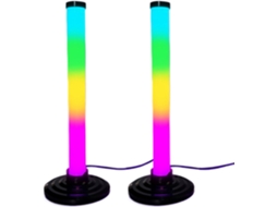 Barra Rgb | Lâmpada Sincronizada Com Música | Luzes Led Inteligentes Controladas Por Voz Para Jogos Gokoco