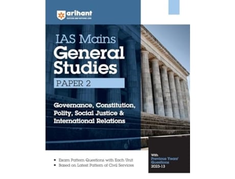 Livro IAS MAINS GENERAL STUDIES PAPER 2 de Tushar Shukla (Inglês)