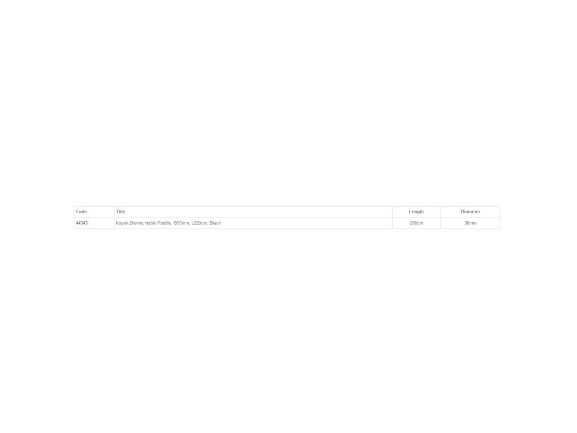 Nuova Rade Kayak Dismountable Paddle