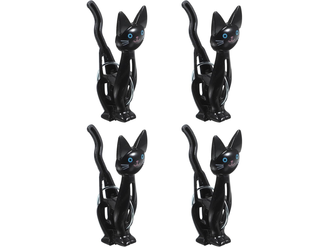 Clipes Para Toalha De Praia Em Formato Gato Da Crafthrou, Alta Elasticidade E Resistência, Estilo Verão Para Uso