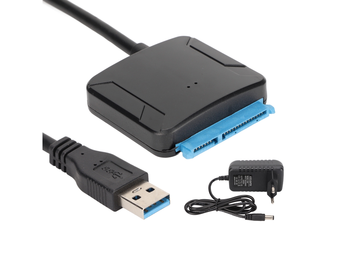 Cabo Adaptador Sata Para Usb Leve Compacto Para Hd De 2.5 E 3.5 Polegadas