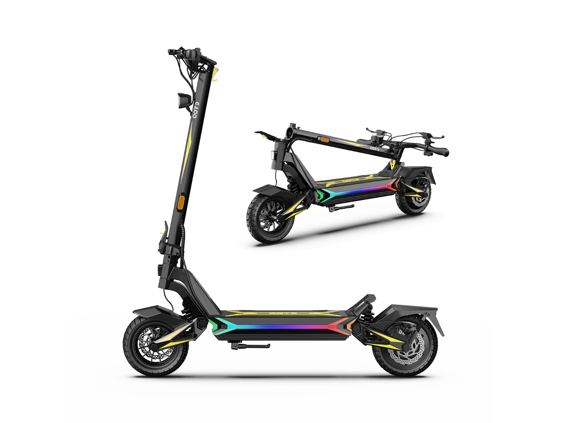 Trotinete Elétrica Ootd Sr1 48v 1400w, 50 Km/h, Autonomia De 70 Km, Pneus Sem Câmara De Ar De 10 Polegadas