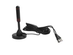 Antena De Tv Digital Com Cupula De Sucção Recepção De Sinal Vhf174-230/uhf470-862mhz