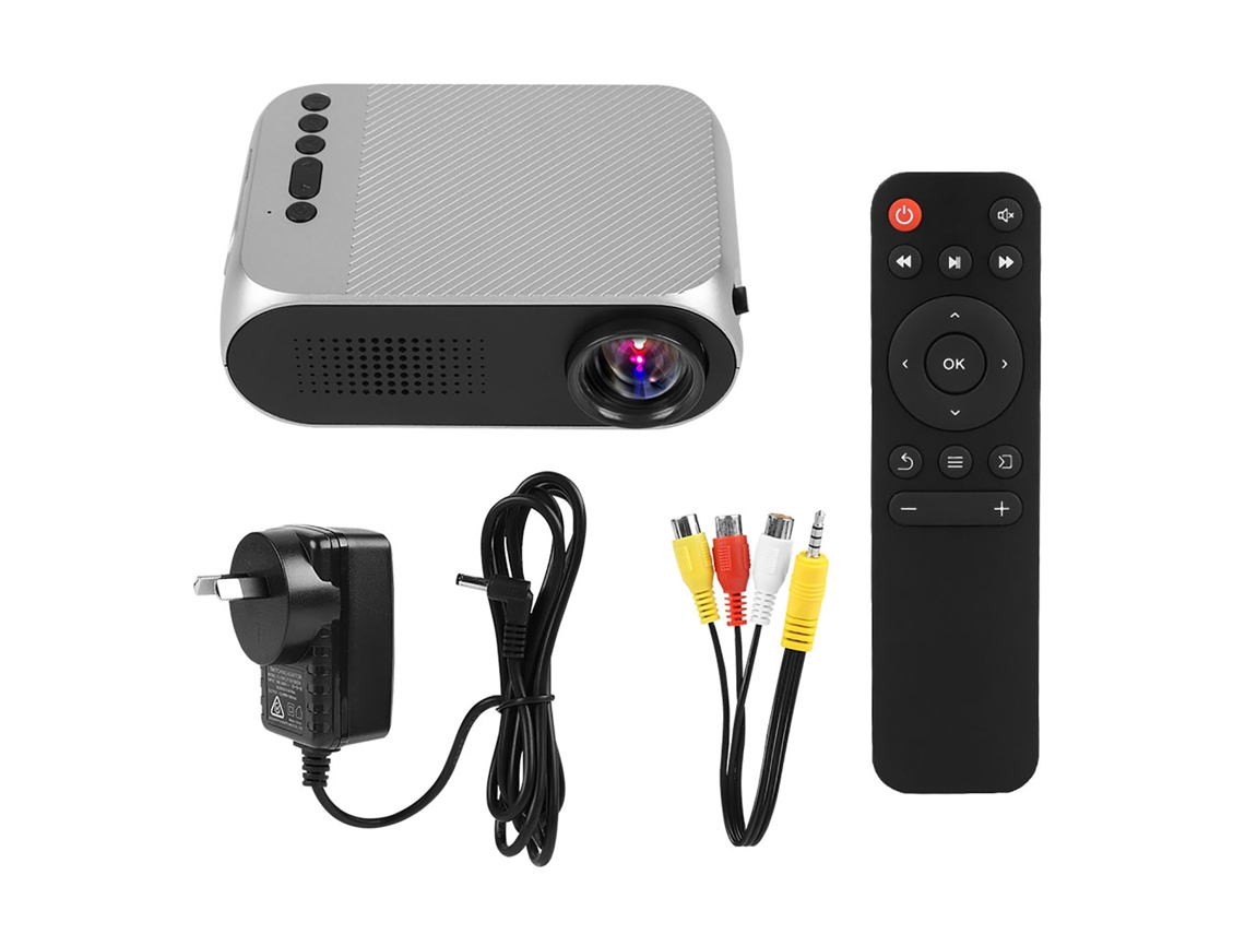 Projetor Mini para Casa EOOCOO (mini Portátil Hd 1080p)