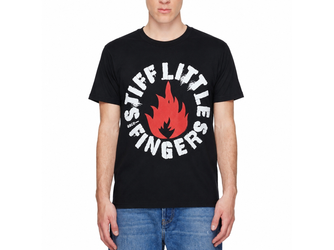 Stiff Little Fingers Punk T-shirt Unisex Adults Size:s