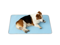 Tapete Refrescante, com Gel, para Cães e Gatos, Azul AQUAFORGE