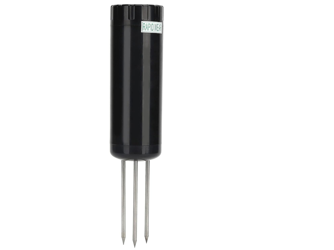Medidor De Temperatura Do Solo Com 3 Sondas E Visor Digital Para Jardinagem Horticultura Feito Em Abs