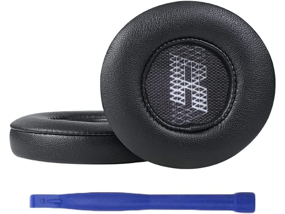 Almofada Para Auscultadores Jbl Live 460nc De Orelhas De Espuma Macia Preto