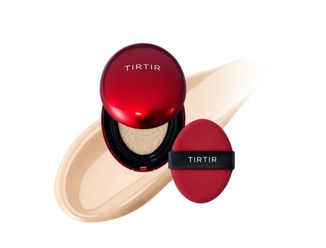 Mini Máscara De Ajuste Rouge Mini Cushion 17n Vanilla Fond De Teint Coussin Tonalidade 17 Vanilia Natural Versão Mini Tirtir